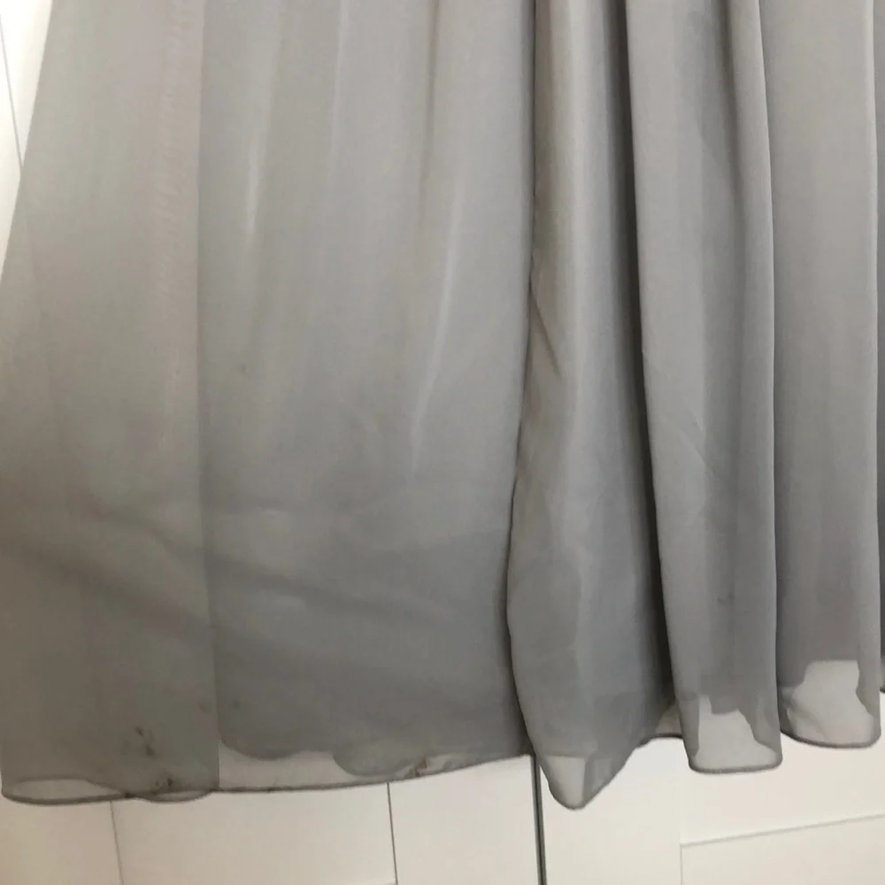 Woman's Wtoo Gray Bridesmaids Dress - Picture 7 of 8